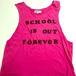 Wildfox Tank/Muscle tee!